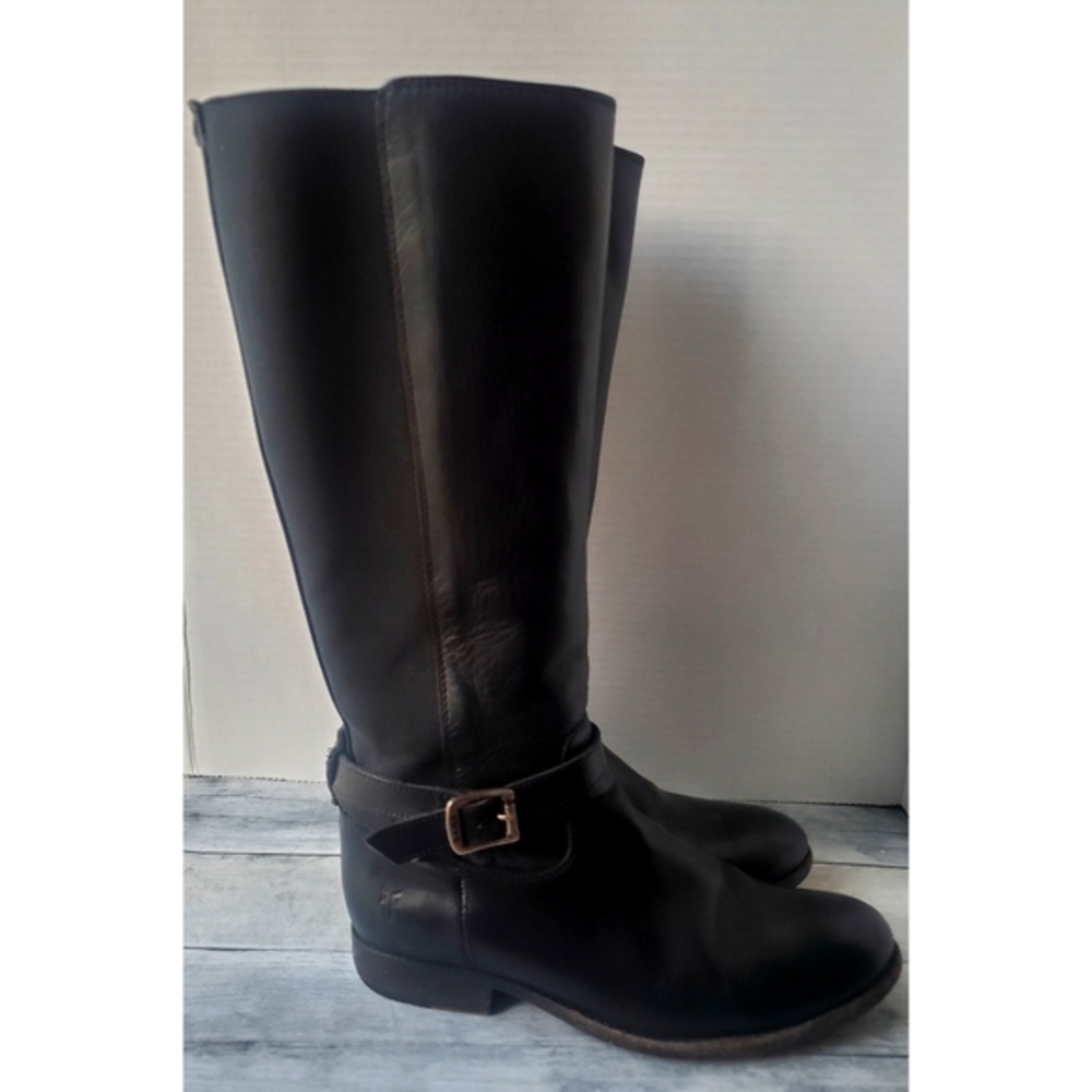 Frye Melissa gore boots in black